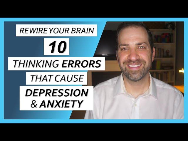 10 COGNITIVE DISTORTIONS That Are Making You MISERABLE & What You Can Do About Them | Dr. Rami Nader