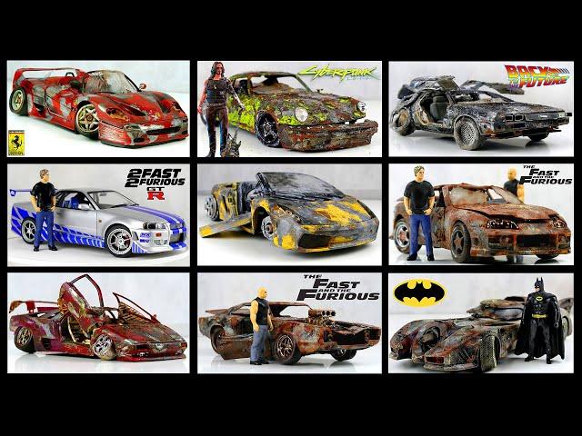 Best Restoration 2020 Lamborghini, Ferrari, Porsche and other Abandoned model cars