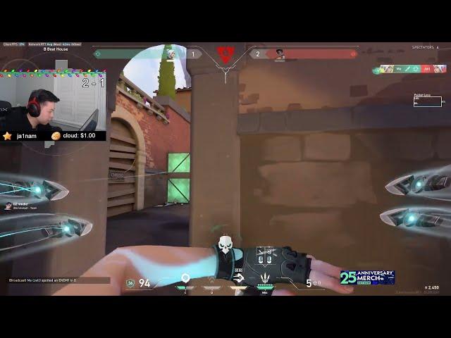 43 ELIMS! EG DERREK INSANE JETT ABYSS RANKED VALORANT GAMEPLAY [Full Match VOD]