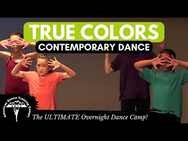 Contemporary Dance  True Colors - Trolls Movie I ADTC DANCE CAMP