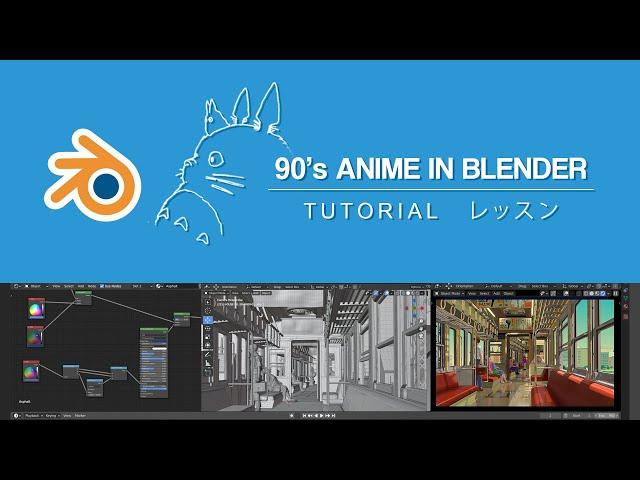 90's Anime in Blender - Tutorial