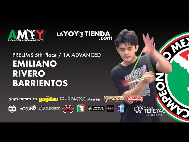 Yoyoenmexico (AMYY) Presenta.... CMYY 2024 PRELIMS AVANZADOS 5. EMILIANO RIVERO