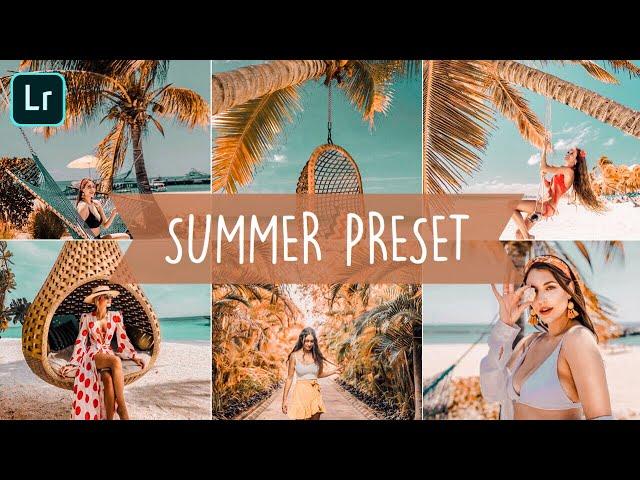 Summer Preset - Lightroom Mobile Presets Free Dng Xmp | Teal & Orange Lightroom Preset 2020