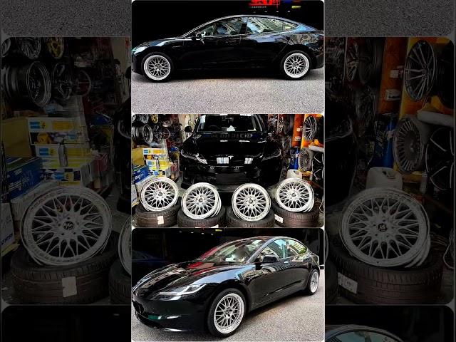 TESLA MODEL 3 Highland | WORK VSXX 19吋 #workwheels #祥記膠輪 #racing