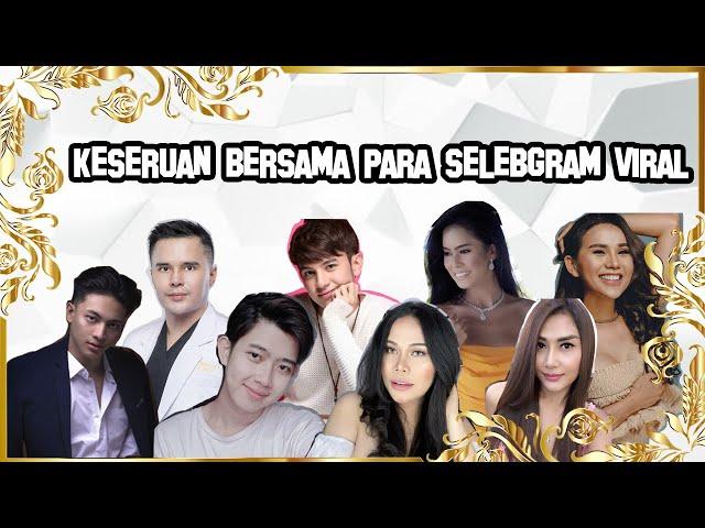 Keseruan para selebgram viral | ketemu mami online, stasya,And Melly bradley di rumah Dr.oky pratama