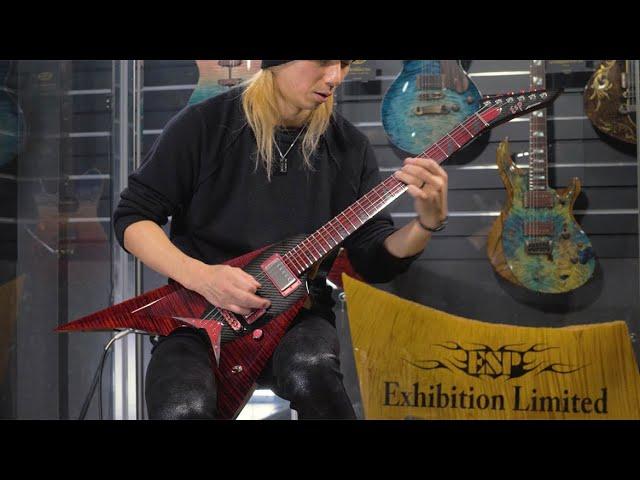 ESP Guitars: ESP Exhibition Limited Series 2021- Syu Demos the EX21-17 Arrow-CTM NT
