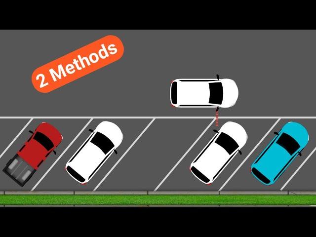 Angle Parking:How to Reverse Angle Park/Reverse Parking/Angle Parking #Angleparking #Drivingtips