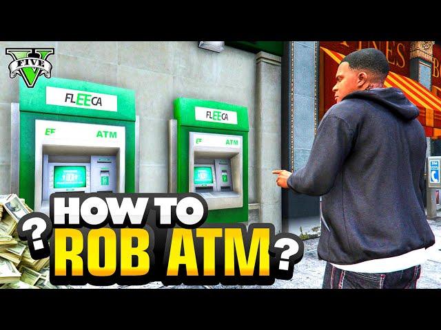 How To Rob An ATM In GTA 5 RP | Right Way To Do An ATM Robbery In Grand RP