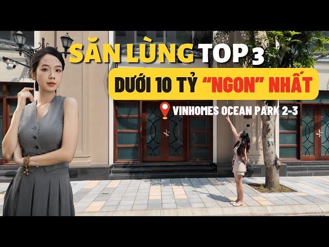 TOP 3 CĂN 10 TỶ DIỆN TÍCH TO TẠI VINHOMES OCEAN PARK 2-3 THÁNG 9/2024 | HỒNG NGỌC BĐS