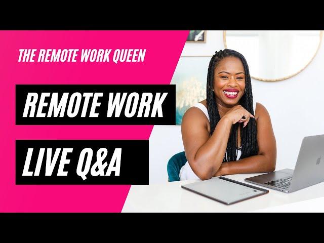 Live Remote Work Coaching