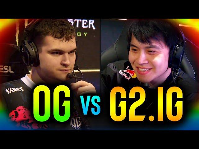 OG vs G2.IG - PLAYOFFS ELIMINATION - ESL ONE BIRMINGHAM 2024 DOTA 2