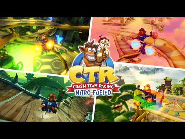 Crash Team Racing Nitro-Fueled - All Shortcuts and Tricks (Glitch shortcut)