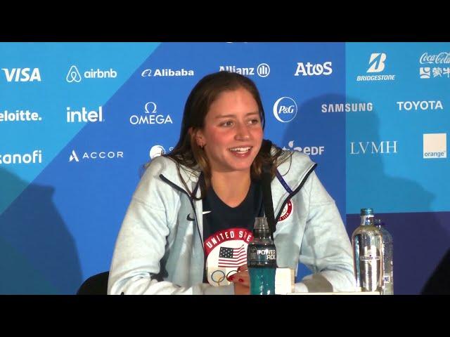 "I feel it was a long time coming" Douglass on women's 200m breaststroke triumph｜Paris 2024｜Swimming