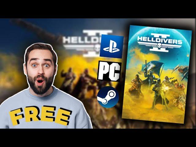 How to Get HELLDIVERS 2 for FREE  Steam/PC, PS5 Game Code NEW
