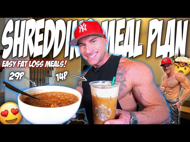 NO-NONSENSE MEAL PLAN FOR FAT LOSS! | 6 Meals - 1881 Cals 216G Protein!