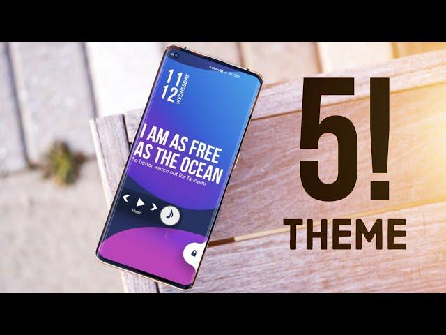 TOP 5 FANTASTIC XIAOMI THEME | Best LockScreen of the Week | Ep 7