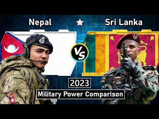 Nepal vs Sri Lanka military power comparison 2023