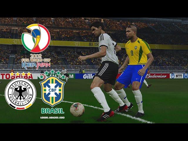 PES 2021 - FIFA WORLD CUP FINAL 2002 - BRAZIL V GERMANY!