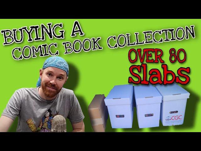 Buying a Comic Book Collection with over 80 Graded Books