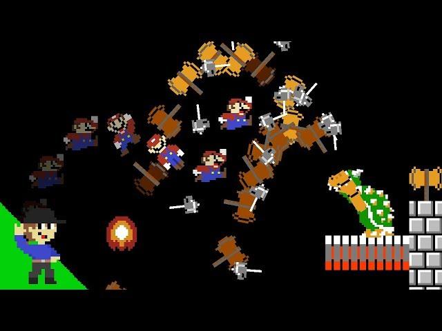 Here's how Mario can beat Impossible Mode Bowser