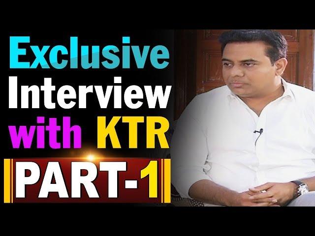 Exclusive Interview with KTR Over TRS Politics | Early Polls In Telangana | Part 1 | ABN Telugu