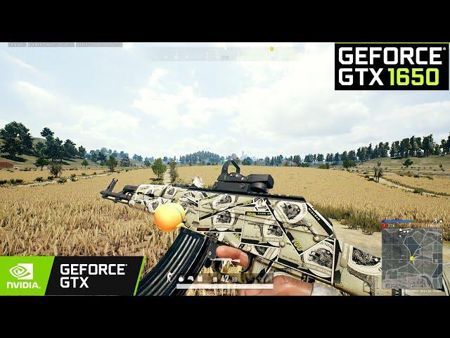 PUBG : Classic Erangel  | GTX 1650 4gb + i5 12400 ( Medium graphic settings )