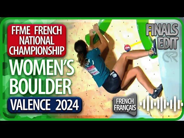 French National Championships | Boulder Finals | Women's | 2024