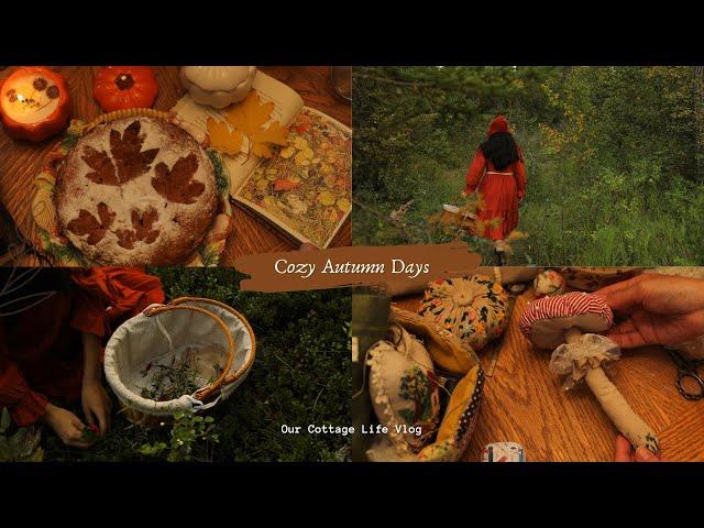 Cozy Autumn Days |️ Making an Autumn Cake | Autumn Decor