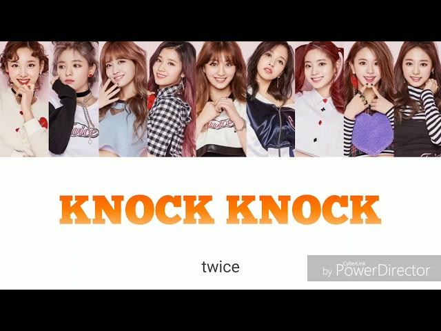 Knock knock/twice【日本語訳/かなるび】
