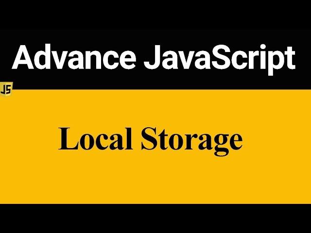 Local Storage in JavaScript (Hindi)