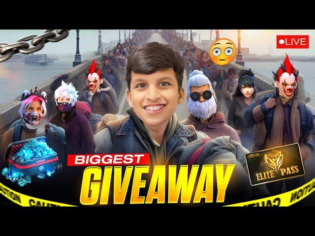 FREE FIRE SPECIAL GIVAWAY LIVE STREAM!!!┃LIVE