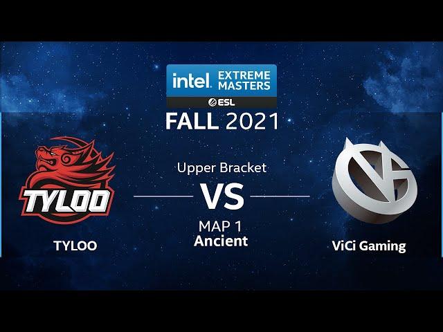 CS:GO - TYLOO vs. ViCi Gaming [Ancient] Map 1 - IEM Fall 2021 - Upper Bracket - AS