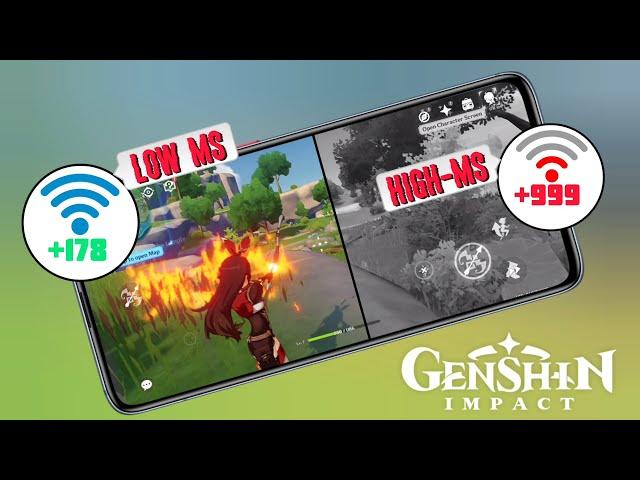 How To Reduce High Ping | Fix Genshin Impact Network Lag | Best setting for low end device