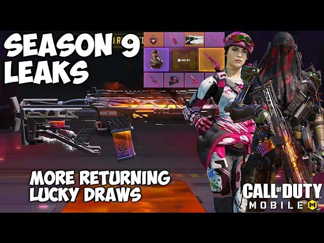 More Returning Draws | 3rd Anniversary | Season 9 Leaks | COD Mobile | CODM