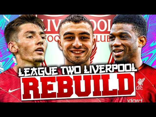 I *RELEGATED* LIVERPOOL To LEAGUE TWO And REBUILT Them!!! FIFA 21 Career Mode