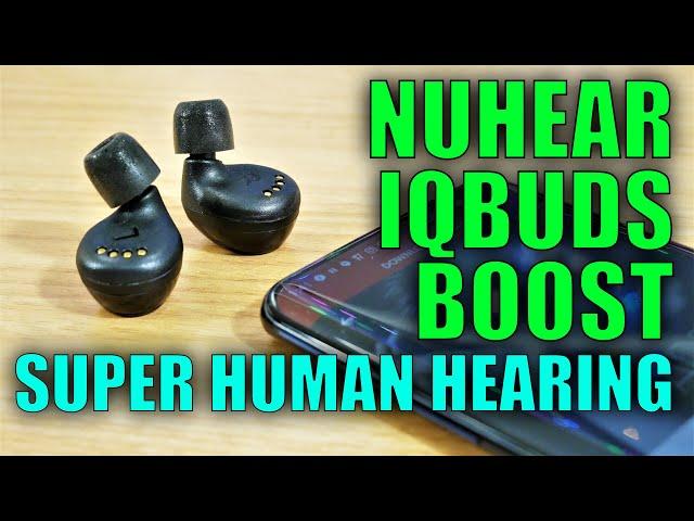 NuHeara IQBuds Boost: True Wireless Earbuds Give You Superhuman Hearing!