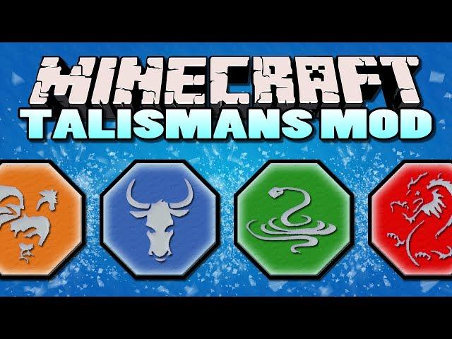 Minecraft Mods - Magical Talismans Mod - BECOME JACKIE CHAN (Minecraft Mod Showcase)