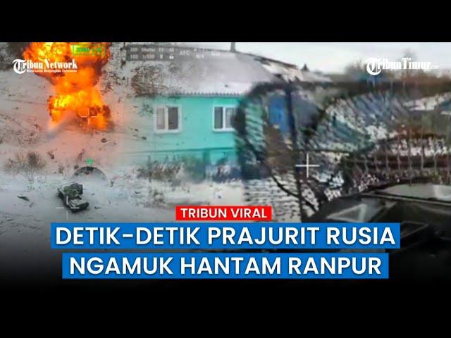 Drone FPV Rusia Ngamuk dan Habisi Semua Peralatan Militer Ukraina