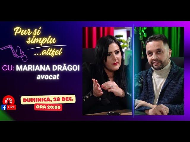 Podcast „Pur si simplu altfel” - Invitată: Mariana Drăgoi