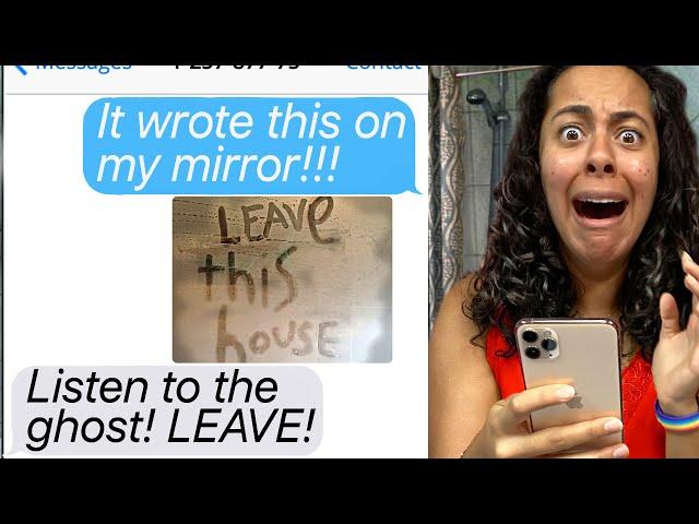 I'm Being HAUNTED BY A GHOST!! *Caught On CAMERA!* (Scary Text Message Story)