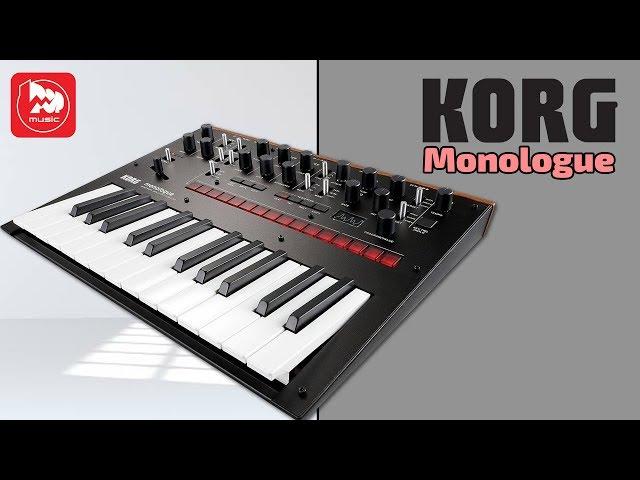 Korg Monologue монофонический аналоговый синтезатор