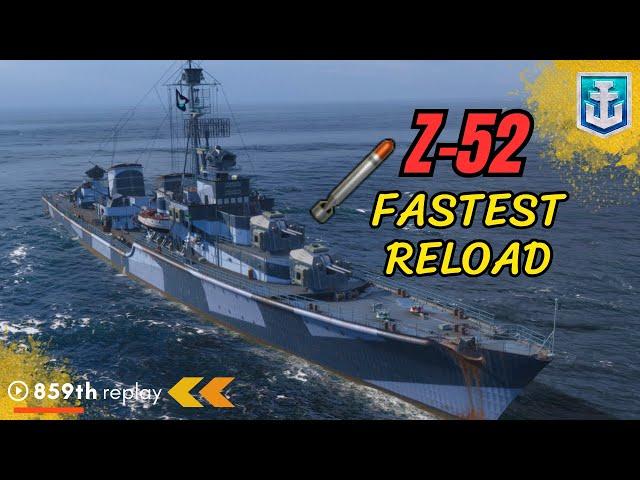 Perfect DESTROYER Z 52 / WoWs / World of Warships #wows #worldofwarships #gaming