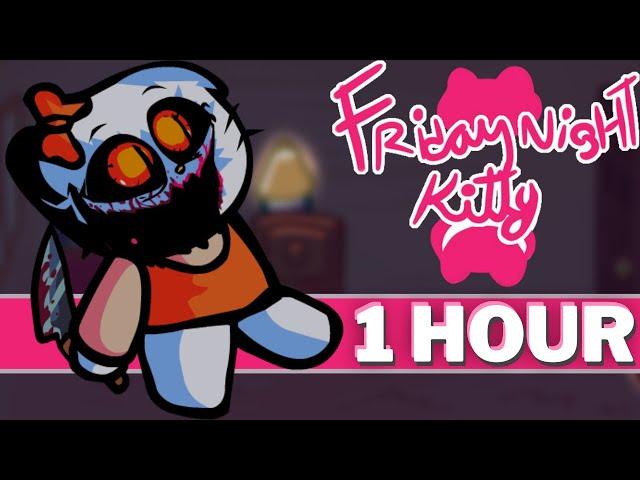 BEAUTIFUL SMILE - FNF 1 HOUR Songs (FNF Mod Music OST VS Hell On Kitty Hello Kitty Horror Song)