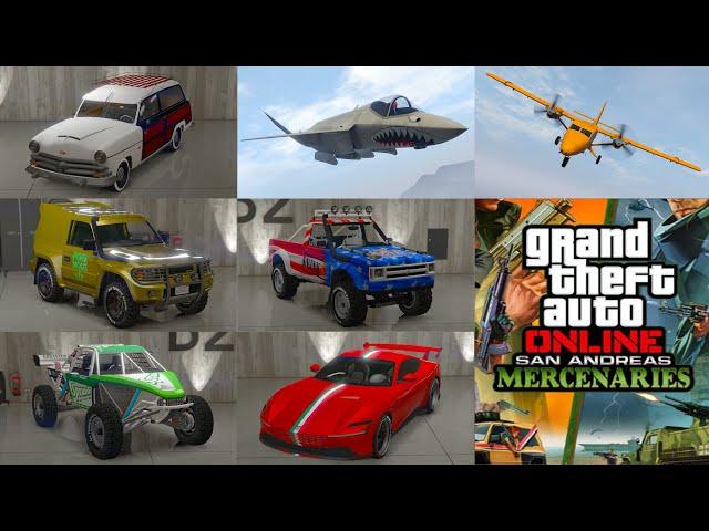 GTA 5 COMPRIAMO E MODIFICHIAMO TUTTI I VEICOLI DEL NUOVO DLC MERCENARIES !!!