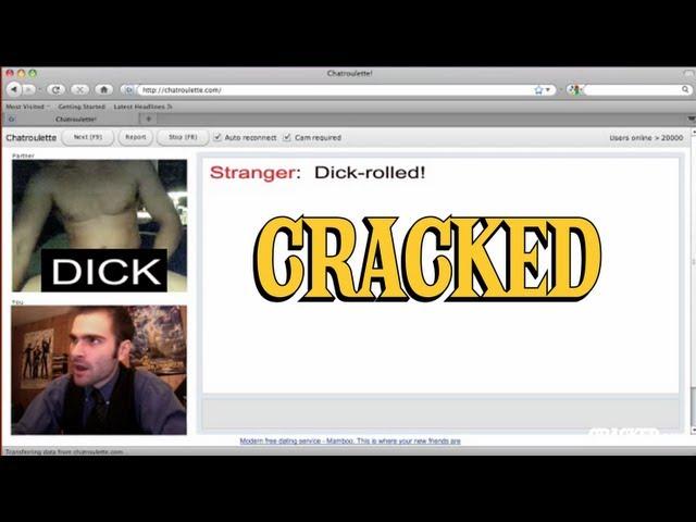 What You'll See on Chatroulette: A Song (About Dicks) | Cracked Classic