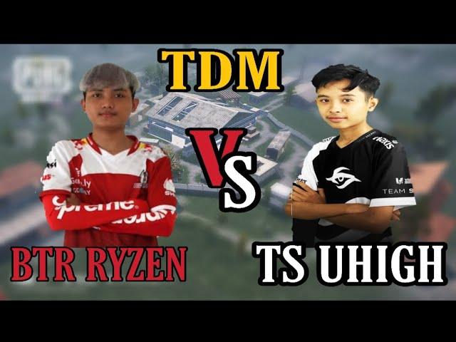 BTR RYZEN VS TS UHIGH DI TDM | BOCAH AJAIB U HIGH