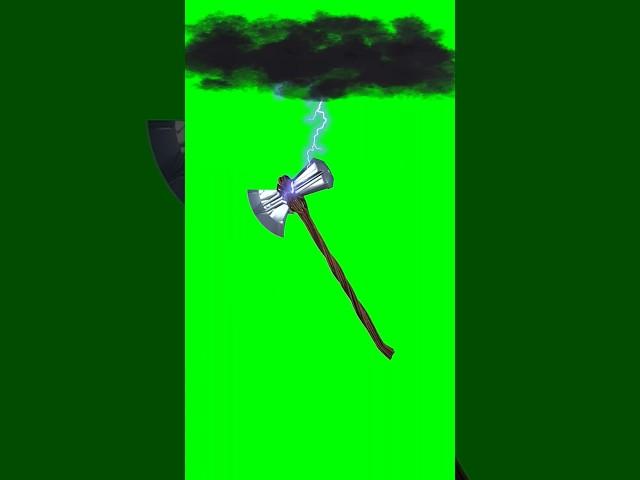 Avengers Infinity War Thor Hammer flying #greenscreen #thorhammerstatus #thor #shorts