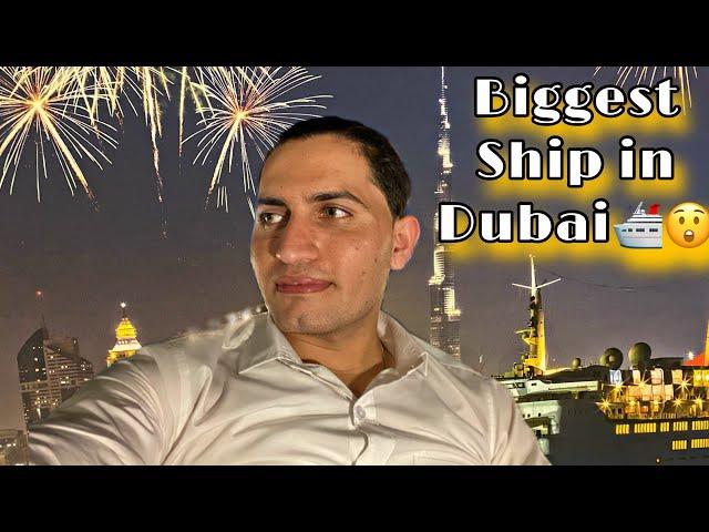 Biggest ship in Dubai️ // shani khattak vlogs