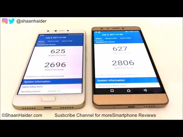 Infinix Note 4 X572 vs Infinix Note 3 Pro X601 - BENCHMARK COMPARISON