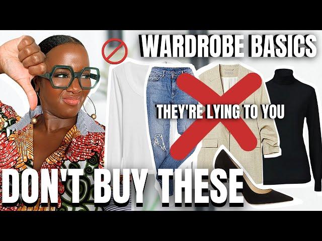 DON'T BUY Wardrobe Basics 